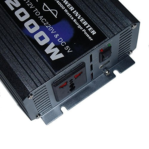 Inversor 2000W, 12VDC x 110VAC, OP, Pico 4000W