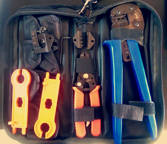 Ponchadora Conectores Kit