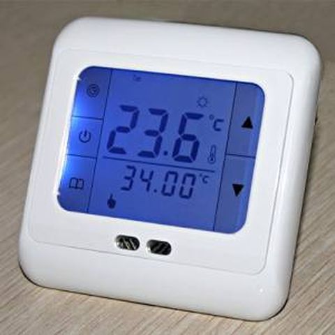 Termostato Piso Radiante, Entrada: 85-230 VAC+-10%, 50/60HZ